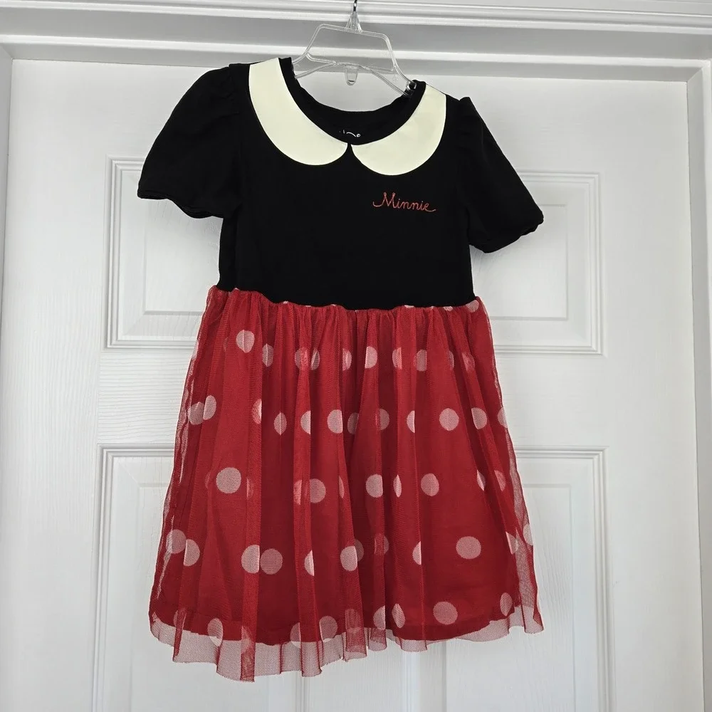Baby Gap X Disney Girls Minnie Mouse‎ Tulle Dress Size 5 Costume Dress Up